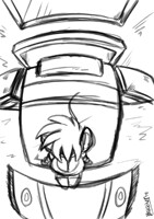 Fisheye Practice Sketch