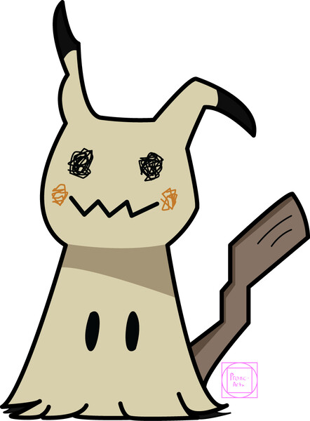 Shiny Mimikyu by incapacitatedVixen -- Fur Affinity [dot] net