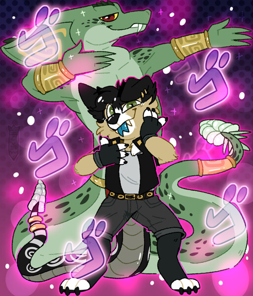 Another jojo reference by BattleMaster92 -- Fur Affinity [dot] net