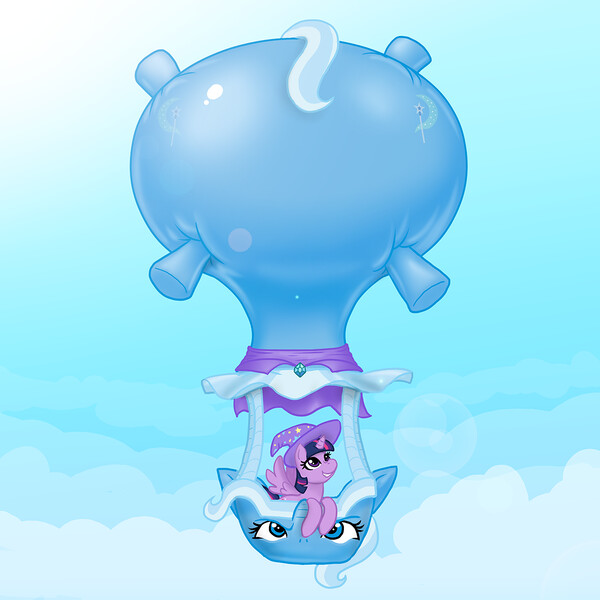 My little pony hot air balloon online