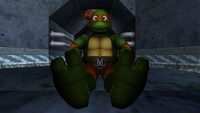 Michelangelo's Ninja Turtle Feet Tease