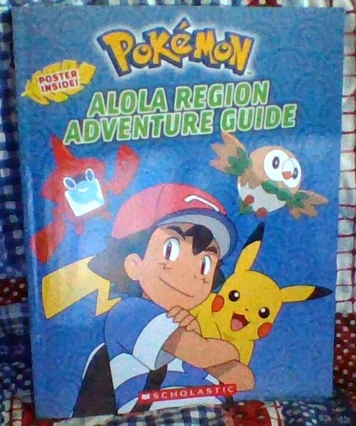 Pokémon Alola Region Adventure Guide with Poster