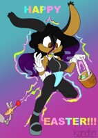 Easter Bunny Ray Gun