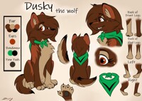 Dusky Official Ref Sheet (Redesign!)