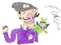 Galar Trainer Waluigi