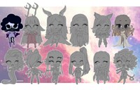 CYOP monster chici adopts