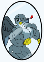 Who's that sexy Griffon in the mirror?