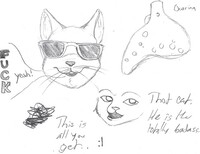 Sunglasses and things and yeah
