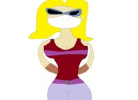 Dexter's Neighbor Lady bound and gagged