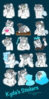Sticker pack for Kyda