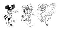 Open! Chibi adopt designs