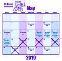 Stream Schedule [May]