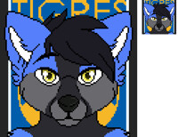 Nado pixel art icon by OtterNado -- Fur Affinity [dot] net