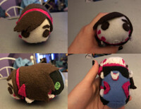 Overwatch Dva Stackable Tsum Plush For Sale