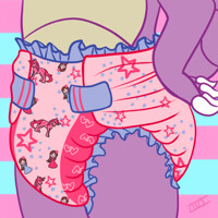 [YCH] Princess Diaper
