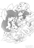 relaxing by the river