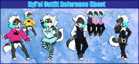 Ryi'el Outfit Reference sheet- commission