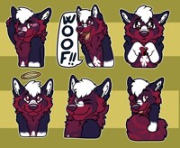 RECOLOR YCH TELEGRAM STICKERS 25€