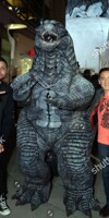 Inflatable Godzilla.