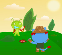 I want that piece of meat!