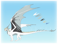Rhinestone dragon