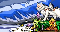 Sienna and Amaterasu