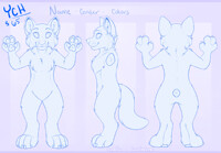 Fursuit style ref YCH -OPEN-