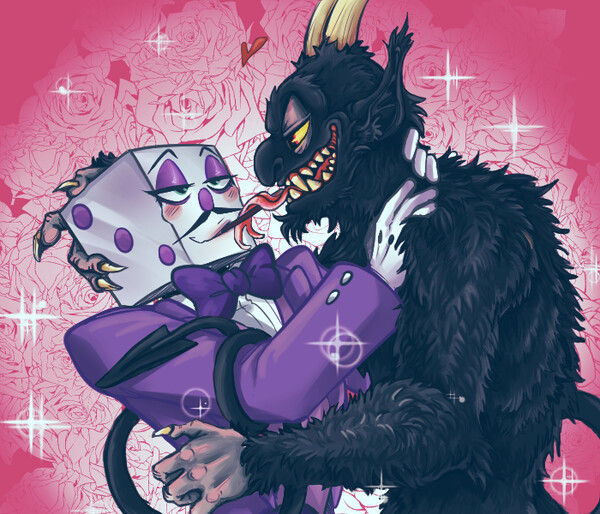 King Dice and The devil by oKairaGiso -- Fur Affinity [dot] net