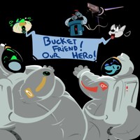 Bucket Freind!