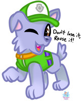 PAW Patrol zuma by RainbowEeveeYT -- Fur Affinity [dot] net