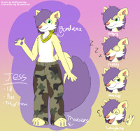 Jess ref sheet (with clothes)