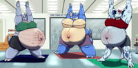 pregnant yoga (com)