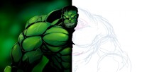 stream doodle :hulk