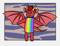 Pride Dragon by Pastel-Dragons