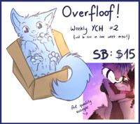 Overfloof! - Weekly YCH #1 - Auction Closed