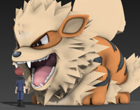 Arcanine Model Screenshot 6