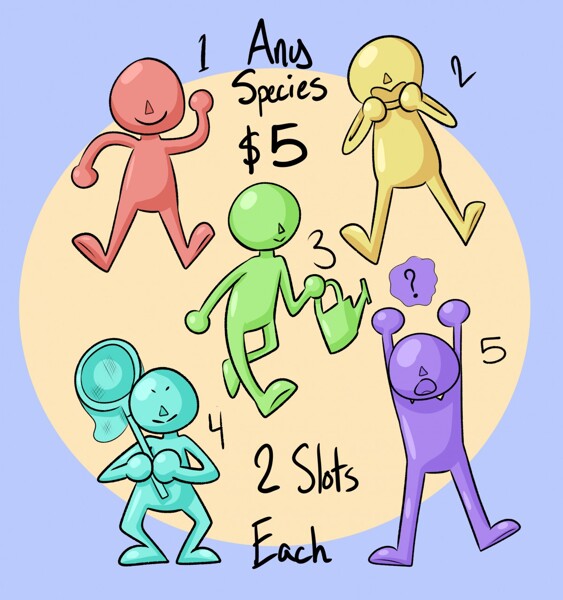 $5 ZOOPALS PLATE YCH [10 SLOTS] by MissingPHD -- Fur Affinity [dot] net