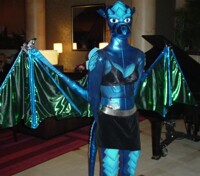 Blue Dragoness