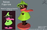 Ralsei ZBrush figurine