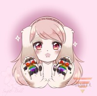 Emma's Pride Paws: Straight Ally