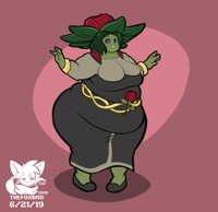 [$15 COM] Cute Plant Gal!