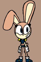 New Sonic OC,Rhythm the rabbit