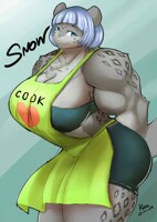 Mama Snow Apron