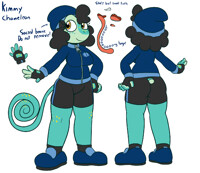 Kimmy chameleon reference sheet (OUTDATED)