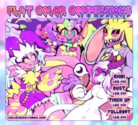 flat color commission prices!