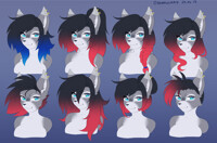 Hair Style Ref Sheet~