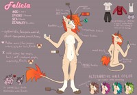 Felicia refference sheet