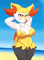 Braixi on a beach (part 3) ~