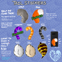 Tail Sticker Pre-Orders!