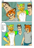 Maskedpup comic comm page 2 - END